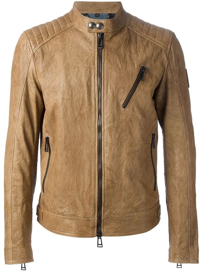 Belstaff Kirkham Blouson Jacket, $1,230 | farfetch.com | Lookastic.com