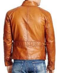 Polo Ralph Lauren Southbury Leather Bike Jacket