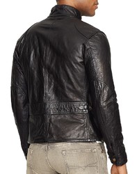 Polo Ralph Lauren Southbury Leather Bike Jacket