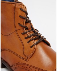 Dune Leather Cobbler Boots