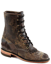 Justin Boots Roper Lace Up Combat Boots