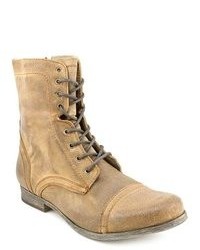 Steve Madden Troopah Xl Tan Leather Casual Boots