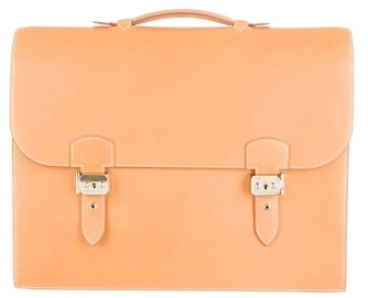 Hermes Herms Vache Natural Sac A Depeche Briefcase | Where to buy ...  