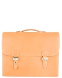 Hermes Herms Vache Natural Sac A Depeche Briefcase