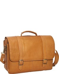 Tan Leather Briefcase