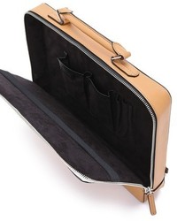 Ben Minkoff Waxy Leather Eton Briefcase