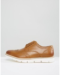 Frank Wright Brogues Tan Leather