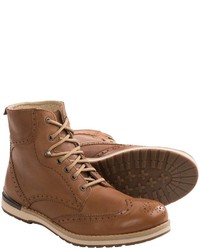 Testosterone Whip It Up Leather Wingtip Boots