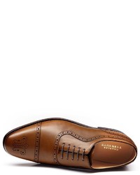Charles Tyrwhitt Brown Parker Toe Cap Brogue Oxford Shoes