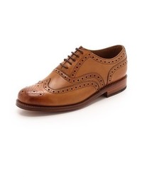 Grenson Stanley Oxfords With Cap Brogue