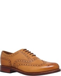 Grenson Stanley Wingtip Leather Oxford Shoes