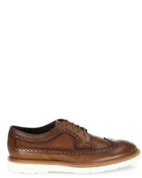 Tod's Wingtip Perforated Leather Oxford Shoes