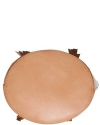 Madewell Austin Leather Bucket Bag Brown