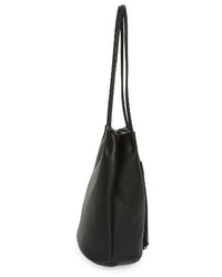 Street Level Faux Leather Bucket Bag Brown