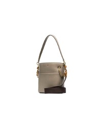 Chloé Grey Roy Mini Leather Bucket Bag