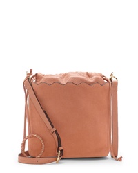 Vince Camuto Wavy Leather Bucket Bag