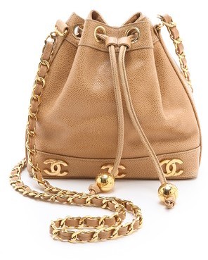 WGACA What Goes Around Comes Around Chanel Cc Bucket Bag, $3,850, shopbop.com