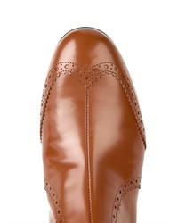 Balenciaga Antiqued Leather Chelsea Boots