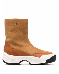 Kenzo Chunky Sole Leather Boots
