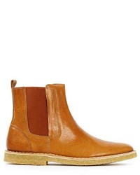 Union Tan Leather Chelsea Boots
