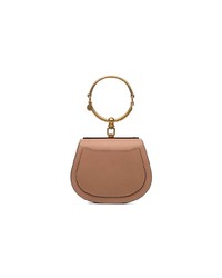 Chloé Beige Nile Mini Leather Bracelet Bag