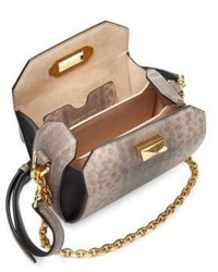 Alexander McQueen Box Bag 16 Karung Leather Satchel