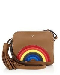 Anya Hindmarch Cara Rainbow Leather Crossbody Bag