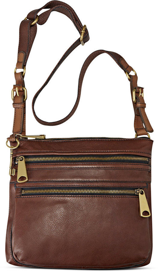 Explorer plissé leather handbag