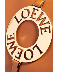 Loewe Joyce Leather Shoulder Bag Tan