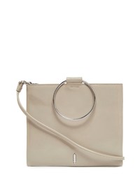 Thacker Le Pouch Ring Handle Leather Shoulder Bag