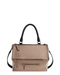 Givenchy Medium Pandora Box Tricolor Leather Crossbody Bag