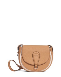 Fendi Messenger Selleria Leather Shoulder Bag
