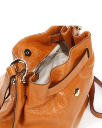 Pava Leather Messenger Crossbody Bag