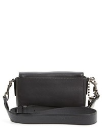 Marc Jacobs Recruit Leather Crossbody Bag Brown