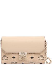 MCM Small Millie Leather Crossbody Bag
