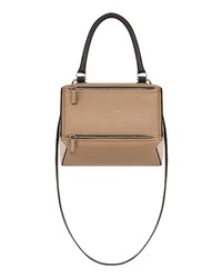 Givenchy Small Pandora Box Tricolor Leather Crossbody Bag