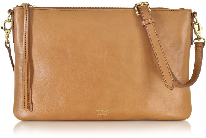 fossil tan crossbody bag