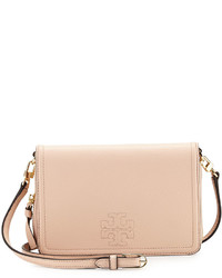 Tory Burch Thea Leather Wallet Crossbody Bag Light Pink