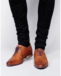 Asos Brand Derby Shoes With Colored Tread