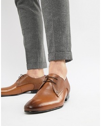 Ted Baker Peair Derby Shoes In Tan Leather