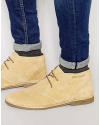 Ben Sherman Aiit Desert Boots In Leather