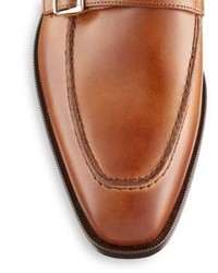 Saks Fifth Avenue Leather Monk Strap Shoes