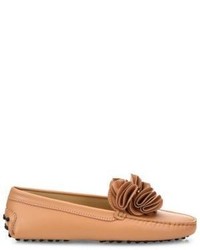 Tod's Gommini Flower Leather Drivers