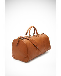 Forever 21 Faux Leather Weekender Bag