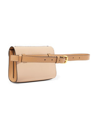 Marni Pochette Two Tone Textured Leather Belt Bag