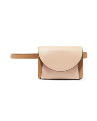 Marni Pochette Two Tone Textured Leather Belt Bag