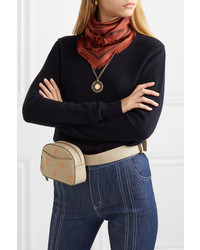 Chloé Studded Embroidered Leather Belt Bag