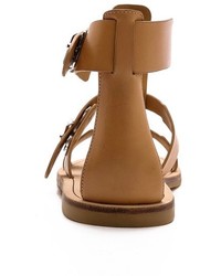 Marc by Marc Jacobs Buckled Up Flat Sandals