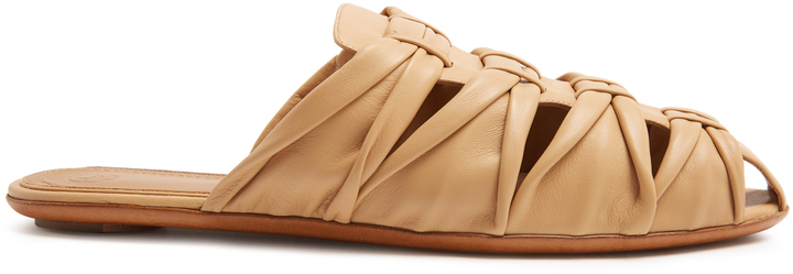 The Row Capri Leather Slides 890 MATCHESFASHION.COM Lookastic