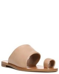 Diane von Furstenberg Elllo Leather Slides